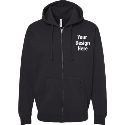 Heavyweight Full-Zip Hooded Sweatshirt