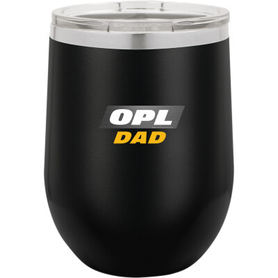 OPL Dad 12oz Double Insulated Stemless Wine Glass