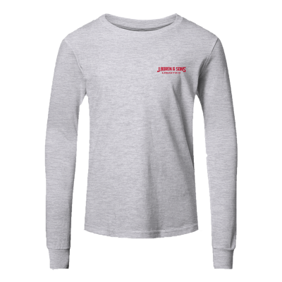 Youth Heather CVC Long Sleeve Tee