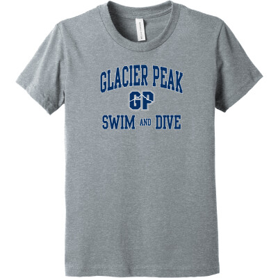 Bella+Canvas Youth Heather CVC Tee