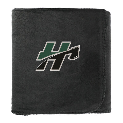 100% Recycled PET Fleece Blanket with RPET Pouch