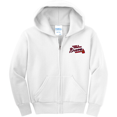 Youth Core Fleece Full-Zip Hooded Sweatshirt