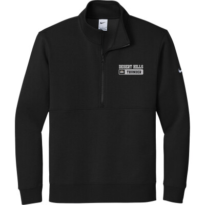 Nike Club Fleece Sleeve Swoosh 1/2-Zip