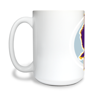 15 oz White Ceramic Mug