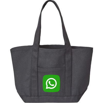 LIBERTY BAGS Windware Large Cotton Canvas Classic Resort Tote (DTF)