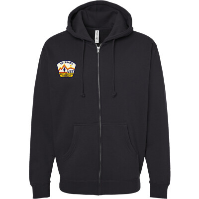 Heavyweight Full-Zip Hooded Sweatshirt
