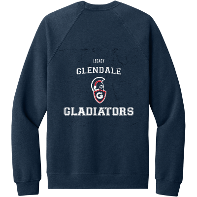 Unisex Sponge Fleece Raglan Sweatshirt