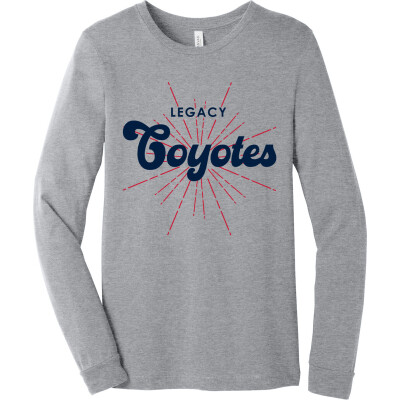 Unisex Heather CVC Long Sleeve Tee