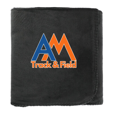 100% Recycled PET Fleece Blanket with RPET Pouch