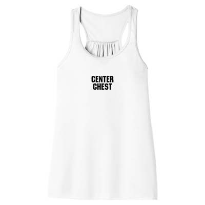 BELLA+CANVAS Women's Flowy Racerback Tank