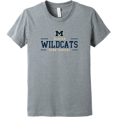 Bella+Canvas Youth Heather CVC Tee