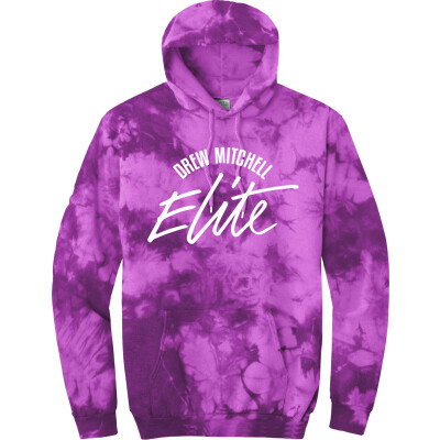 Adult Crystal Tie-Dye Pullover Hoodie