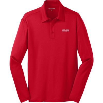Silk Touch Performance Long Sleeve Polo- Men's