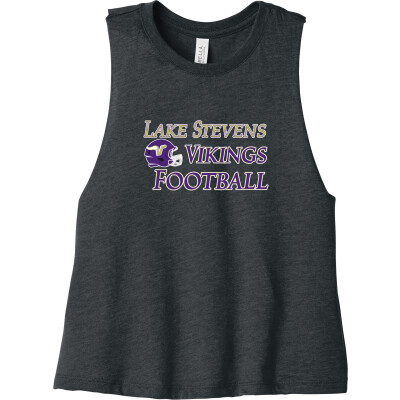 Bella+Canvas Women’s Racerback Cropped Tank