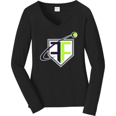 Women's Long Sleeve Fan Favorite V-Neck Tee