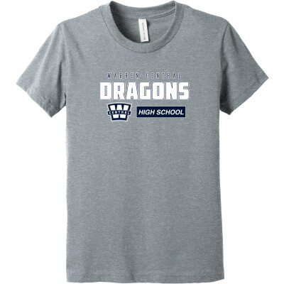 Bella+Canvas Youth Heather CVC Tee