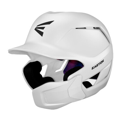 Easton Z50 with Multi-Adjust Jaw Guard Batting Helmet