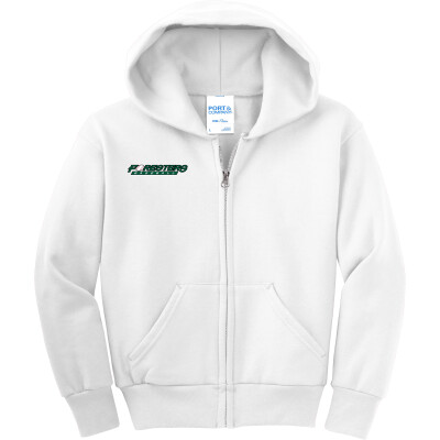 Youth Core Fleece Full-Zip Hooded Sweatshirt