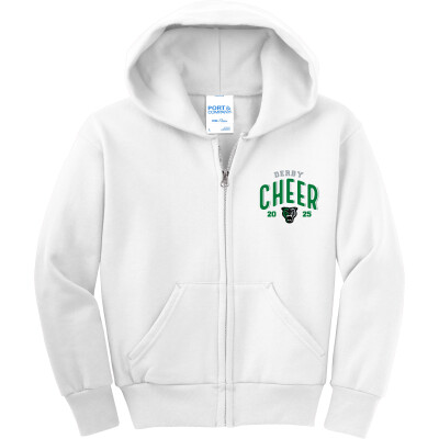 Youth Core Fleece Full-Zip Hooded Sweatshirt