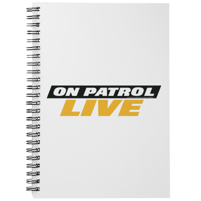 On Patrol: Live Spiral Bound 6x8 Notebook