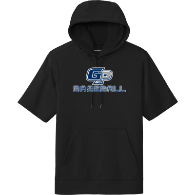 Performance Fleece Short-Sleeve Hooded Pullover