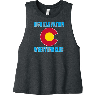 Bella+Canvas Women’s Racerback Cropped Tank