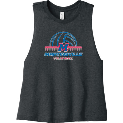 Bella+Canvas Women’s Racerback Cropped Tank