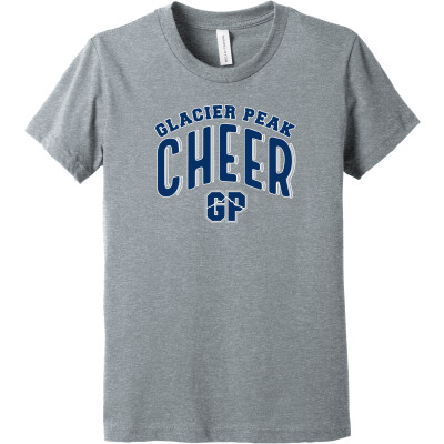 Bella+Canvas Youth Heather CVC Tee