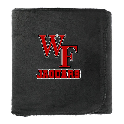 100% Recycled PET Fleece Blanket with RPET Pouch