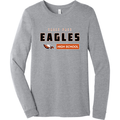 Bella+Canvas Unisex Heather CVC Long Sleeve Tee