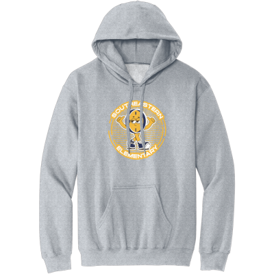 Adult Midweight Pullover Hooded Sweatshirt