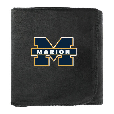 100% Recycled PET Fleece Blanket with RPET Pouch