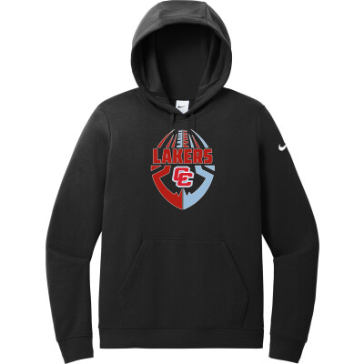 Nike Women's Club Fleece Sleeve Swoosh Pullover Hoodie