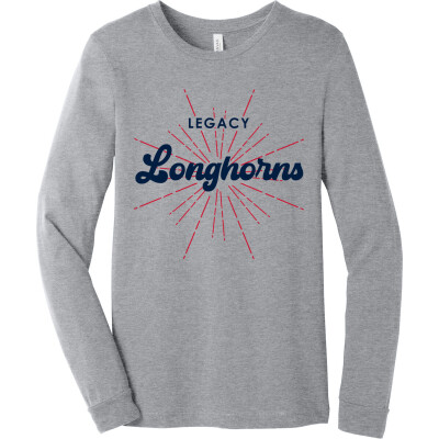 Unisex Heather CVC Long Sleeve Tee