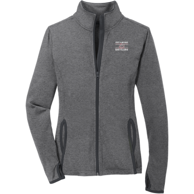 Women's Sport-Wick Stretch Contrast Full-Zip Jacket