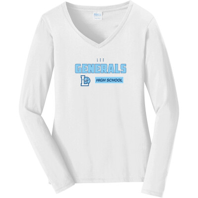 Women's Long Sleeve Fan Favorite V-Neck Tee