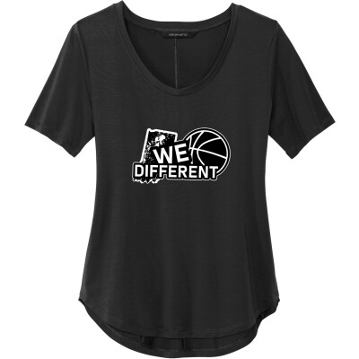 Women's Stretch Jersey Relaxed Scoop Tee