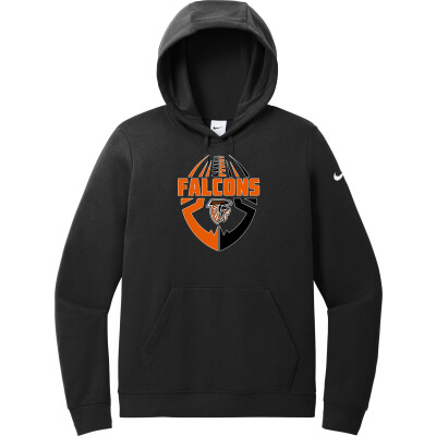 Nike Women's Club Fleece Sleeve Swoosh Pullover Hoodie