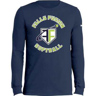 Nike Dri-FIT Cotton/Poly Long Sleeve Tee