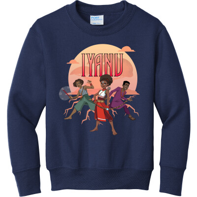 Team Chosen Tree of Freedom Youth Fleece Crewneck
