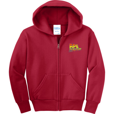 "Waiting For Vegas" Youth Full-Zip Hoodie by Joubrel