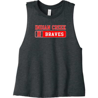 Bella+Canvas Women’s Racerback Cropped Tank