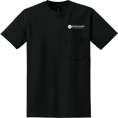 Bosshardt 50% Cotton/50% Poly Pocket T-Shirt