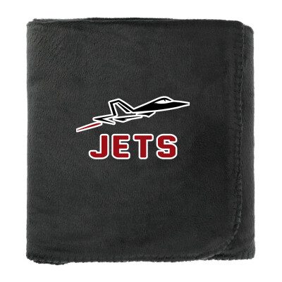 100% Recycled PET Fleece Blanket with RPET Pouch