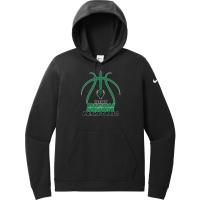 Nike Women's Club Fleece Sleeve Swoosh Pullover Hoodie