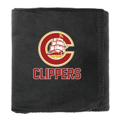 100% Recycled PET Fleece Blanket with RPET Pouch