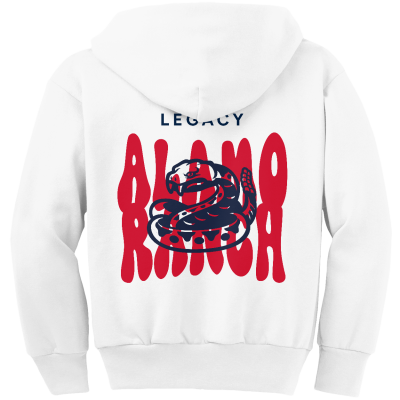 Youth Core Fleece Full-Zip Hooded Sweatshirt