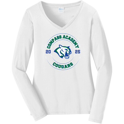 Women's Long Sleeve Fan Favorite V-Neck Tee