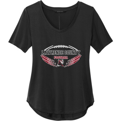 Women's Stretch Jersey Relaxed Scoop Tee