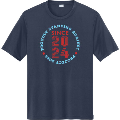 Against Project 2025 - Mens Performance Short Sleeve Tee